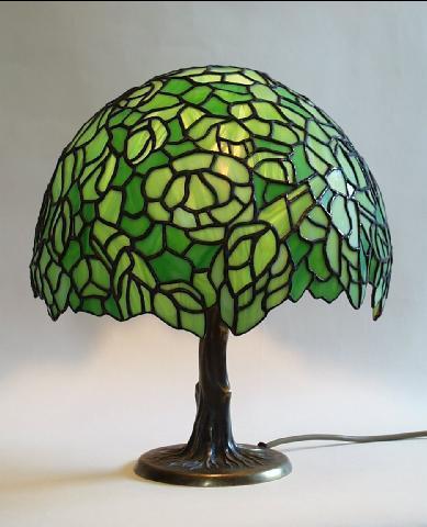 Lampada il tiglio illuminata