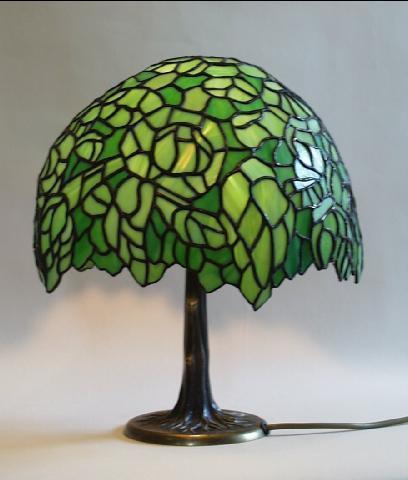 Lampada il tiglio illuminata