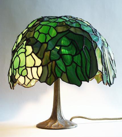 Lampada il salice illuminata