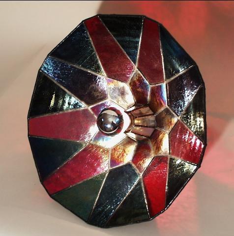 Lampada riflettore illuminata