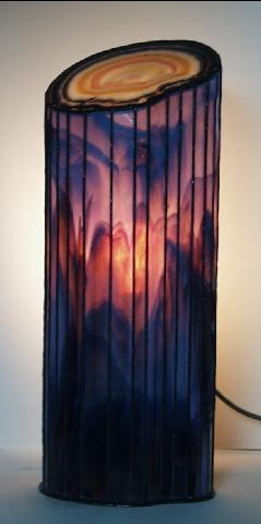 L&aacute;mpara fuego fumador