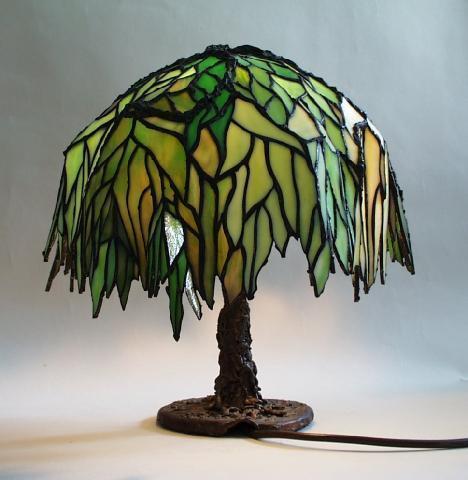 l&aacute;mpara manzano luciente