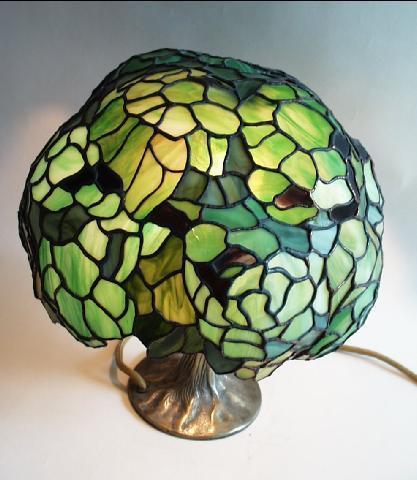 l&aacute;mpara sauce luciente vista  &aacute;ngulo recto